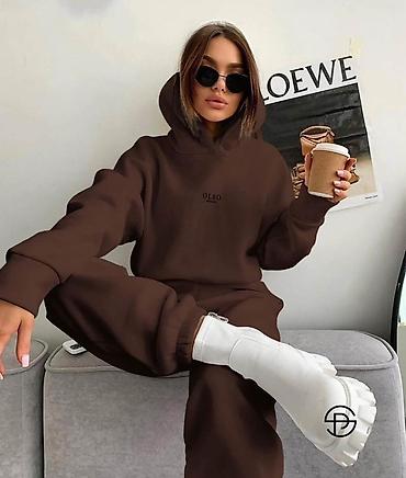 Gornji i donji deo: 🔥Ženska dukseruca + donji deo trenerke – komplet sa kapuljačom — 6