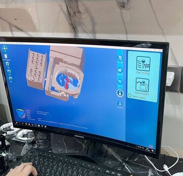 Monitorlar: Brend: Samsung Curved monitor Ekranın ölçüsü: 24"(61sm) Ekran icazəsi