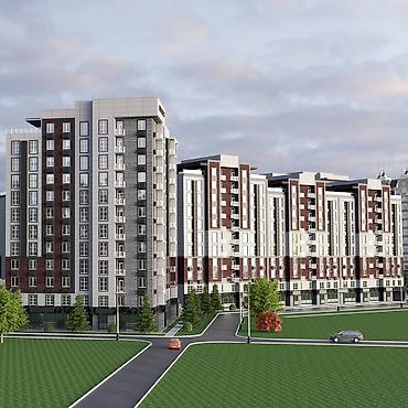 Батирлер: 1 бөлмө, 37 м², Асанбай мкр Элитка, 13 кабат, ПСО (өз алдынча бүтүрүү) — 1