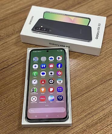galaxy a73 5g: Samsung Galaxy A56 5G, 256 GB, rəng - Qara, İki sim kartlı — 5