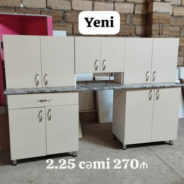 Kreslolar: *270₼ MƏTBƏX mebeli yeni və sifariş*‼️ Əldə var ÖLÇÜ:-225 ÇATDIRILMA
