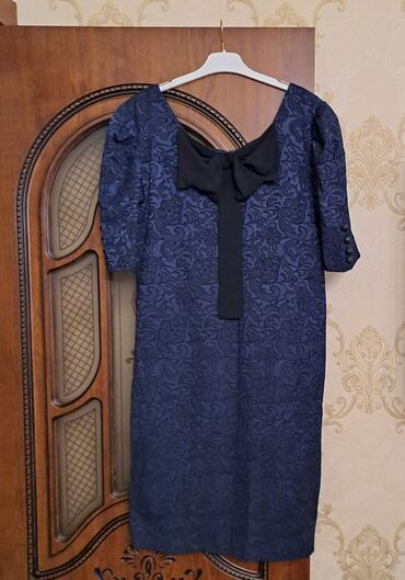 yun don: Повседневное платье, Миди, 4XL (EU 48)