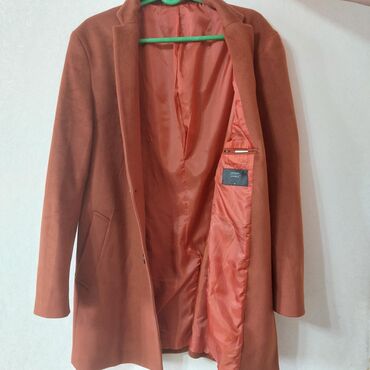 пальто в клетку: Польто качество идеальное, размер 54,на Весна Осень