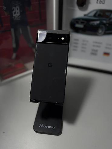 Google Pixel 6, Б/у, 128 ГБ, цвет - Черный, 1 SIM at lalafo.kg Google Pixel 6, Б/у, 128 ГБ, цвет - Черный, 1 SIM