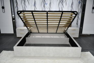 Спальные гарнитуры: Спальный гарнитур, Новый, Двуспальная кровать, Комод, В рассрочку, МДФ, Бесплатная доставка, Самовывоз, цвет - Белый — 10