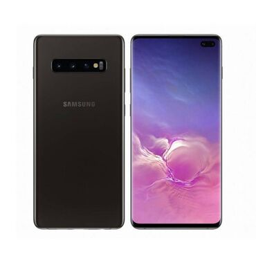 купить телефон s10: Samsung Galaxy S10 Plus, Б/у, 128 ГБ, цвет - Белый, 2 SIM