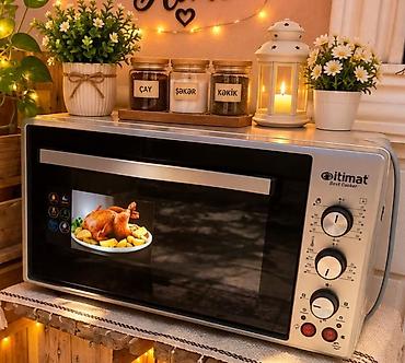 stayaşi pec: İtimat Best Cooker elektrikli mini soba - Geniş şüşə qapı və metal — 1