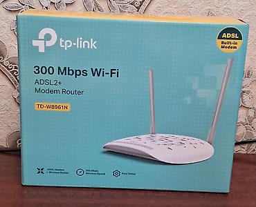 Tp-link router satılır. təzədir. heç bir problem yoxdur. artıqdır diyə