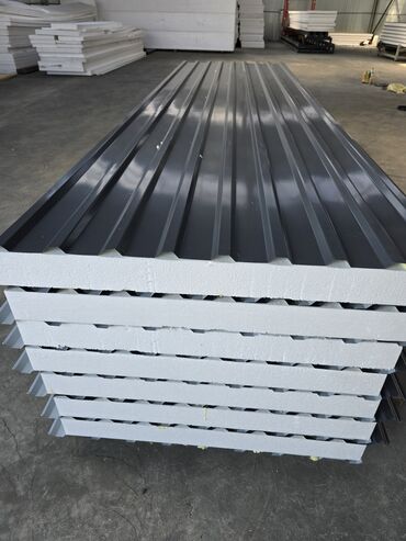 Пенопласт: Панель сэндвич пенопласт кровельные сэндвич — 25