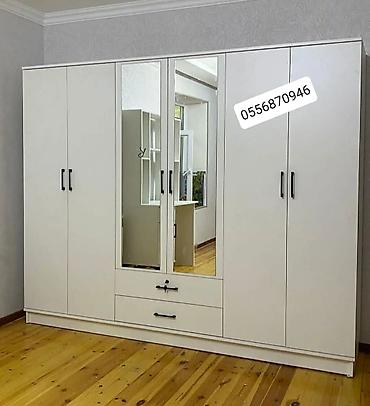 perla gence: Geniş seçimli paltar şkafları - Material: ağ rəngli laminat/MDFlam — 2