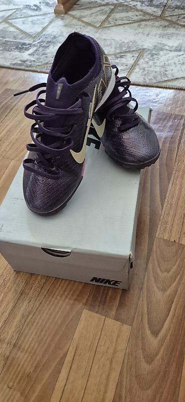 nike react: Футбольные бутсы Nike Mercurial Vapor (AG/FG) в фиолетовом цвете с — 2