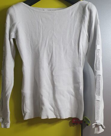 košulja i džemper: S (EU 36), M (EU 38), Viskoza, Casual, Jednobojni