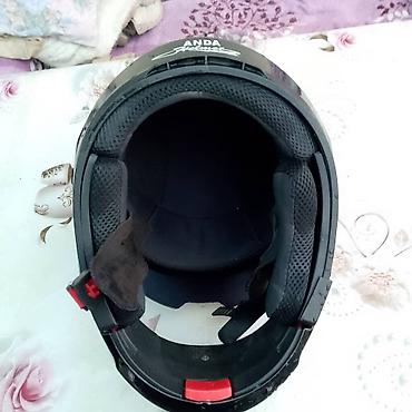 Спорт жана эс алуу: Мотошлем ANDA Helmet (флип-ап) - Тип: модульный (поднимается — 5