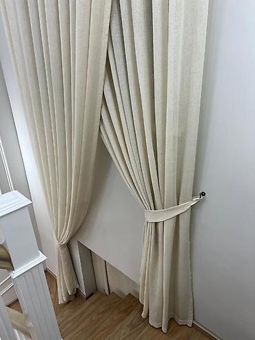 Шторы и занавески: Портьера, Светонепроницаемая, С карнизом в комплекте, С кистями, Изготовление на заказ, Новый, Для балкона, Для дачи, Для детской — 9