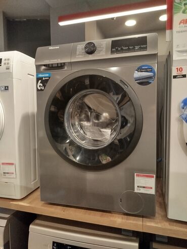ən ucuz paltaryuyan maşınlar: Paltaryuyan maşın Hisense, 6 kq, Yeni, Avtomat, Qurutma var, Kredit yoxdur, Ünvandan götürmə