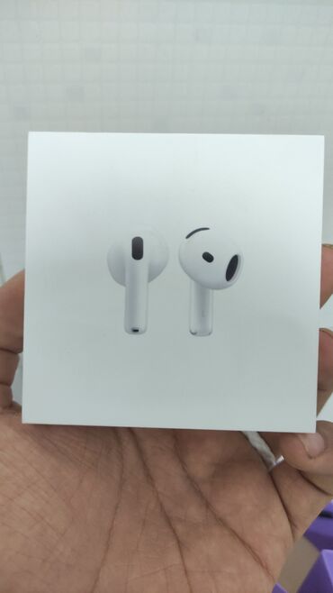 airpods case: Yeni Simsiz (Bluetooth) Qulaqcıqlar, Apple, rəng - Ağ