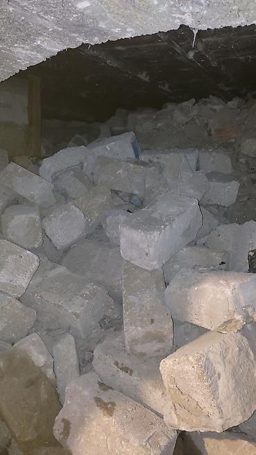 kubik: Məhsul: Tikinti qırıntıları – iri ölçülü beton/kərpic blokları — 1