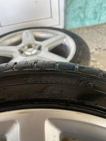 Disk təkərlər: Məhsul: Mercedes-Benz üçün orijinal AMG disklər və şinlər komplekti - — 7