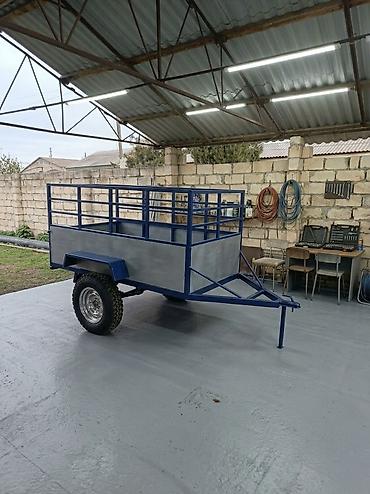 maşin qaldiran: Tək oxlu yüngül qoşqu - Möhkəm metal karkas, yüksək yan tərəflər və — 1
