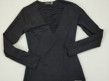 czarne bluzki do spódnicy: Blouse, S (EU 36), condition - Good