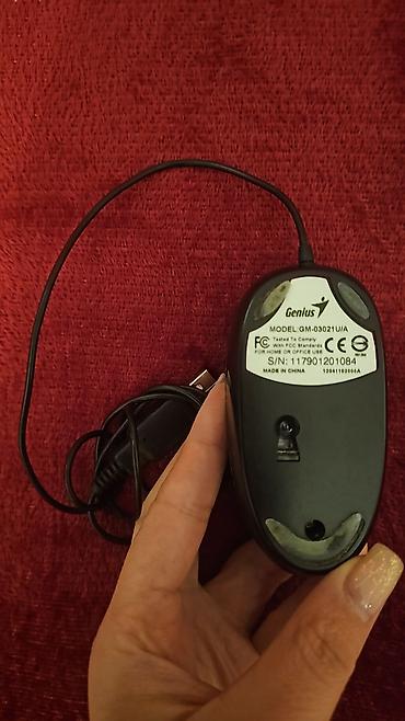 knopka: -Genius USB siçan - USB kabel ilə qoşulur (Plug & Play) - Klassik — 3