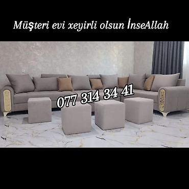 Ev və bağ: Klassik üslubda iri ölçülü yemək dəsti - Uzun, daş-naxışlı dekorlu — 5