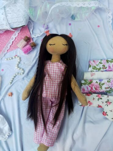 Игрушки: Куколки ручной работы 🌿 Натуральные, гиппоалергенные материалы В — 11