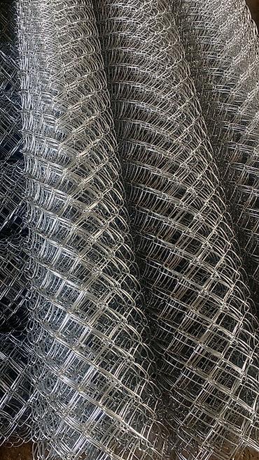 Сетка рабица: Сетка-рабица В рулонах 10 метров Для ограждения и футбольного поля — 7