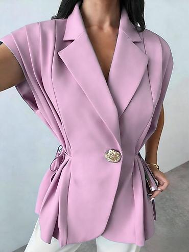 Sakoi: ✅Ženski bezrukavni sako – elegantan i moderno krojen prsluk-sako — 12
