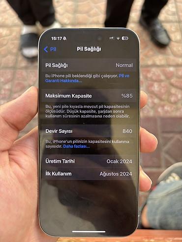 trimui smart pro: IPhone 15 Pro, Natural Titanium, Face ID — 5