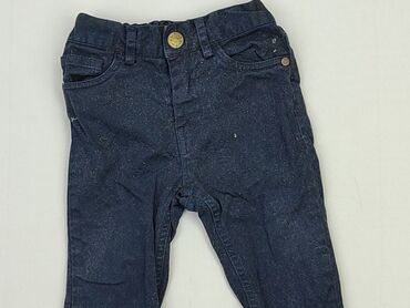 Materials: Baby material trousers, 6-9 months, 68-74 cm, Mothercare, condition - Fair