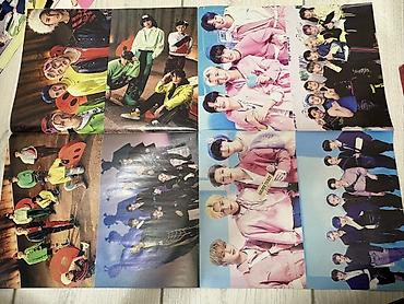 dəftər üzü şəkilləri: K-pop temalı poster dəsti - Çoxsəhifəli, iri formatlı posterlər — 1