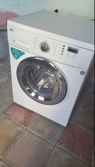 Paltaryuyan maşın LG, 7 kq, İşlənmiş, Avtomat, Qurutmasız