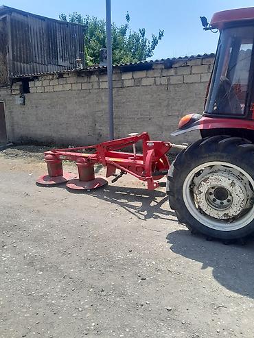 Traktor üçün iki barabanlı otbiçən aparat - Tip: Asma, PTO ilə