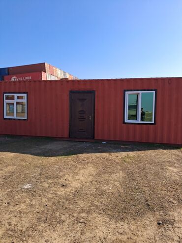 Konteynerlər: 🏠 12×2.5 m Yeni Konteyner Ev – 1 Salon + 1 Otaq, Hamam/Tualet 🚿 — 4