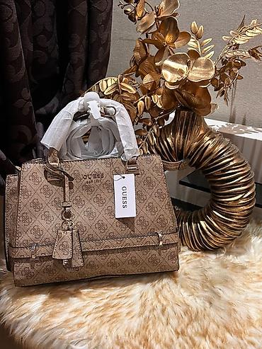 Çantalar: GUESS qadın çanta kolleksiyası - Material: teksturalı süni dəri və — 3