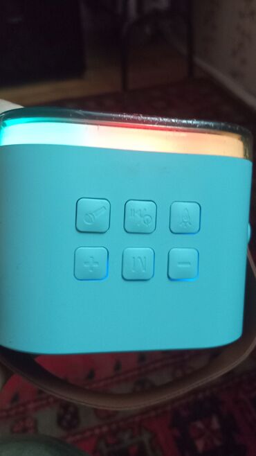 Mikrofonlar: Bu portativ karaoke aparatı musiqi dinləmək və karaoke etmək üçün