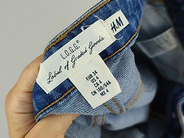 jeansy mango: H&M L.O.G.G., Szorty damskie, rozmiar XS — 4
