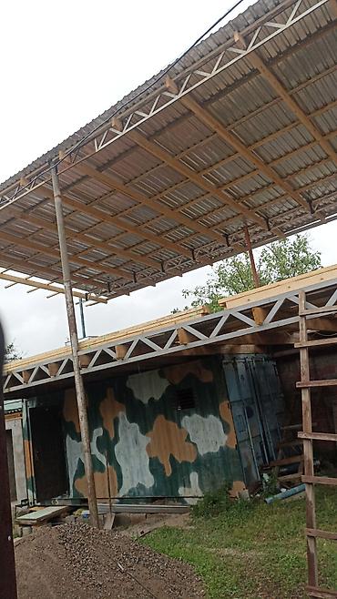 Навесы: Навес, Арочный, Металл, Профнастил — 18