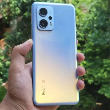 oyun ucun komputer: Poco X4 GT, 256 GB, rəng - Mavi, Sensor, Barmaq izi, Face ID