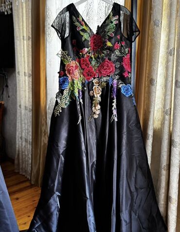 Ziyafət donları: Zərif ziyafət donları kolleksiyası - Kobalt-mavi uzun don: dərin — 11