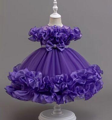 Платья: Детское платье, цвет - Розовый — 6