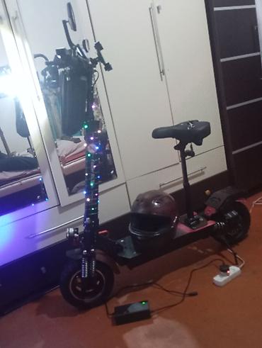 Elektrikli samokatlar: Elektrik skuteri – Faster RS7 (oturacaqlı, güclü faralar və tam — 7