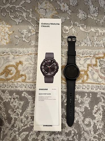 самсунг вотч 8 классик цена: Galaxy watch 6 classis Корпус из нержавеющей стали Сапфиоровое — 1