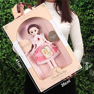 Игрушки: Детская кукла, подарочная - Стильная кукла Fashion Doll в нарядном — 11