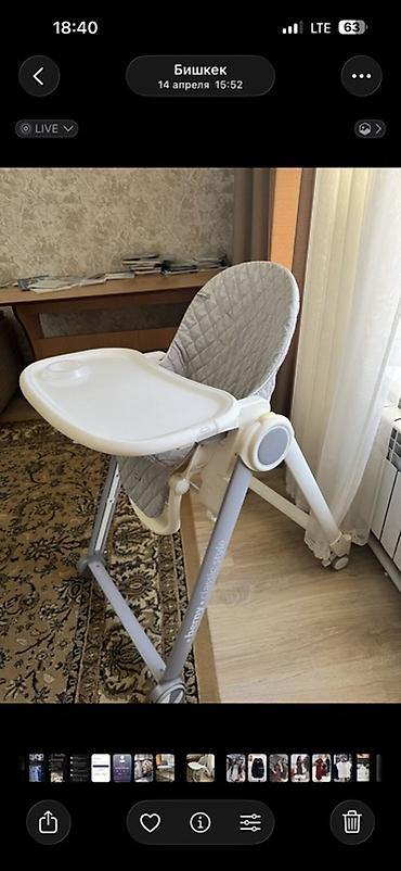 Стульчики для кормления: Детский стульчик для кормления Berry Classic Style. - Компактная — 2