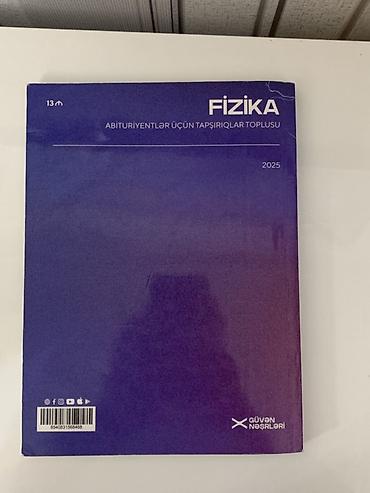 codera 2026 pdf: Məhsul: “Fizika – Abituriyentlər üçün tapşırıqlar toplusu (I hissə) — 2