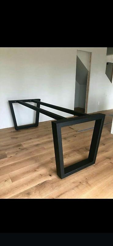 Məhsul: Metal karkaslı loft üslublu masa/oturacaq ayaqları və metal