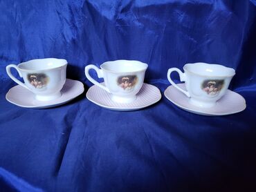 Kuhinjski setovi: Soljice nove,vintaz za kafu Sigma porcelanske. Soljice komada 6 u — 6