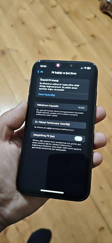 iphone 11 kac manat: IPhone 11, 128 GB, Black Titanium, Simsiz şarj, Face ID — 5